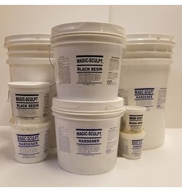 Crystal Clay 2Part Epoxy Clay Kit Black 50g 