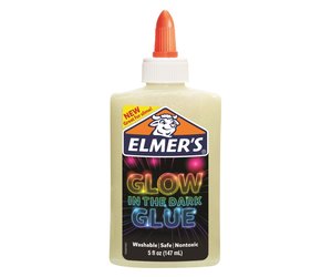 Elmer's Natural Glow in the Dark Glue 5oz - The Compleat Sculptor