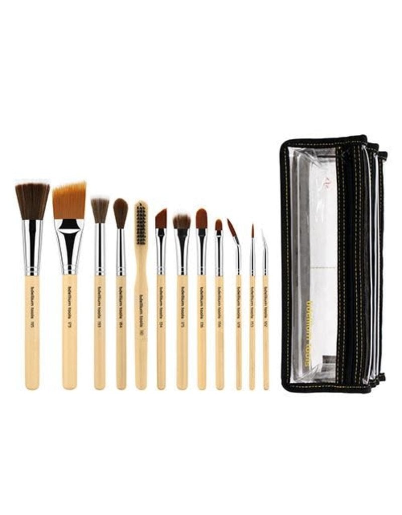 Bdellium Tools SFX Brush Set 12 pc. with Double Pouch (1st Collection)