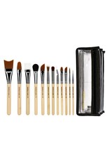 Bdellium Tools SFX Brush Set 12 pc. with Double Pouch (2nd Collection)