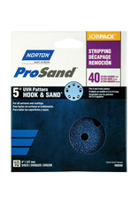 Norton Pro Sand Hook and Sand 40 grit 5"x 5 and 8 10 pack