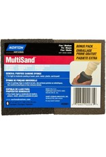 Norton Multisand Sanding Sponge Fine/Medium 6pk