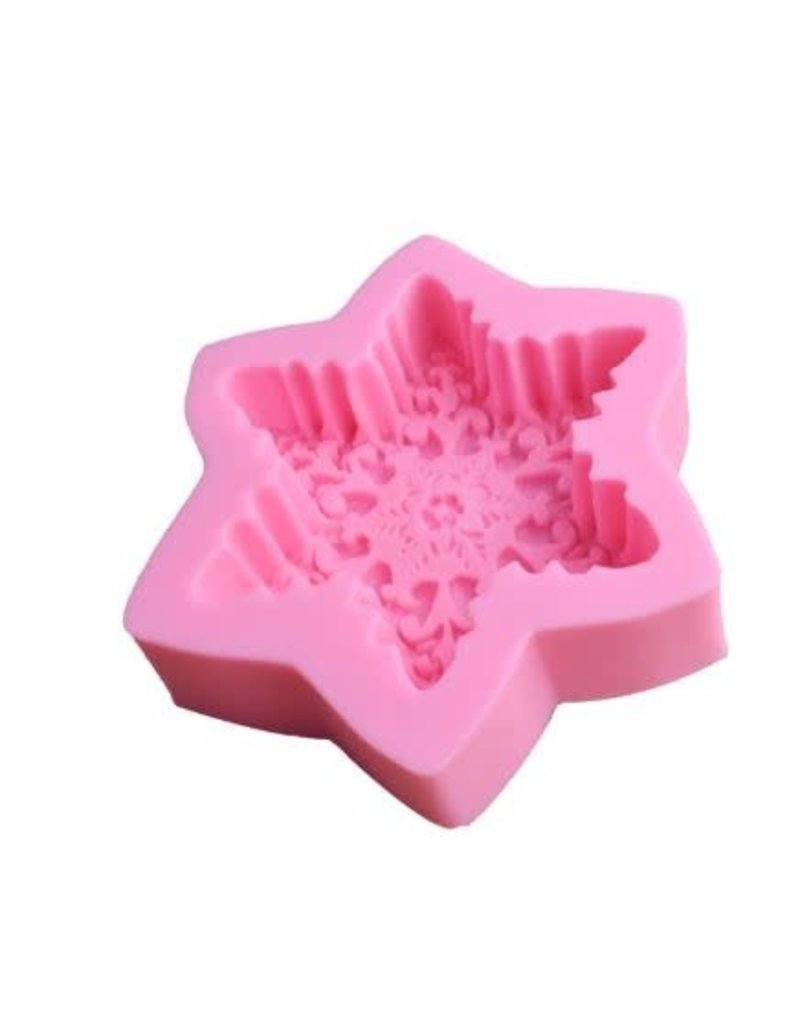 JS Molds Snowflake Silicone mold - The Compleat Sculptor