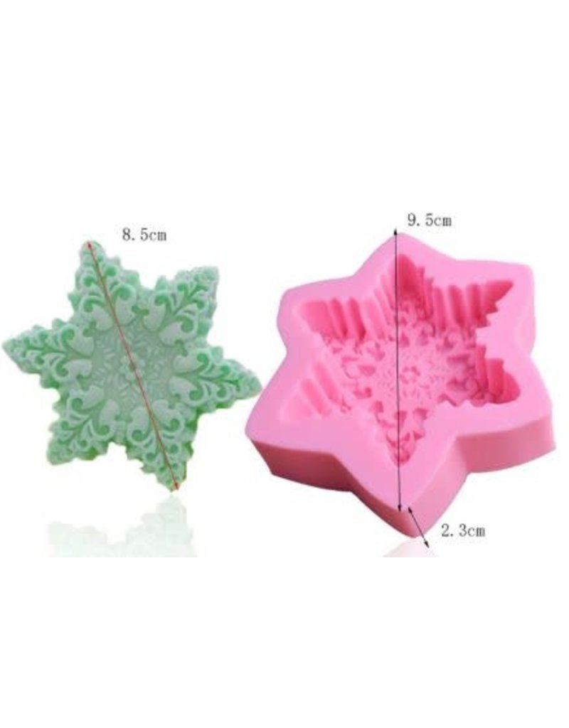 JS Molds Snowflake Silicone mold