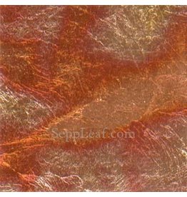 Sepp Leaf Red Variegated Leaf Book 25 Sheets