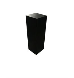 Just Sculpt Formica Pedestal 12x12x42 Black Matte