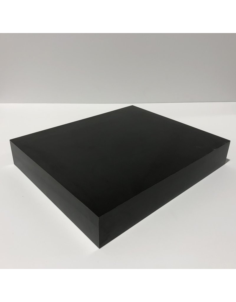 Just Sculpt Formica Base 12x10x2 Matte Black