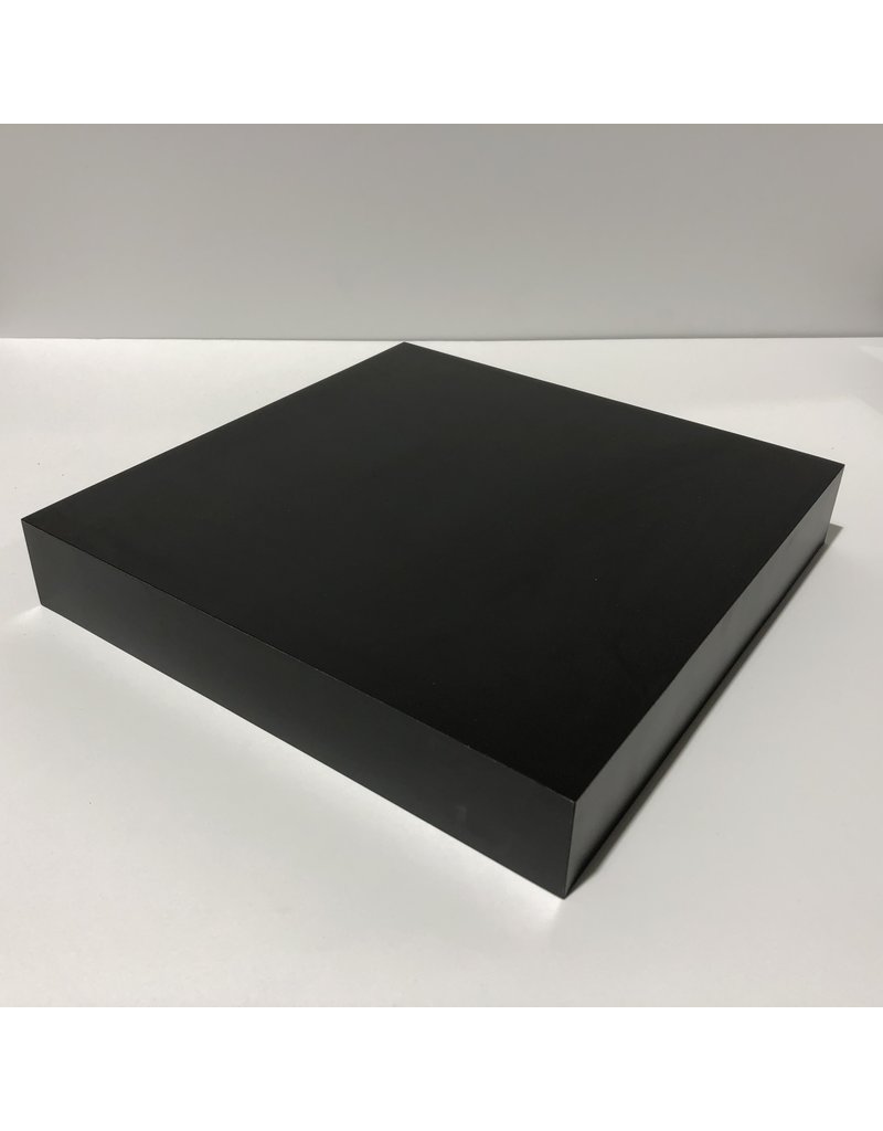 Just Sculpt Formica Base 12x12x2 Matte Black