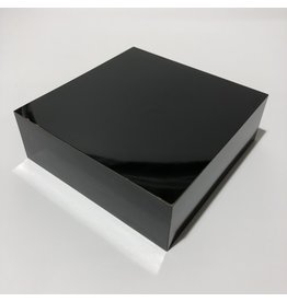 Just Sculpt Formica Base 6x6x2 Gloss Black