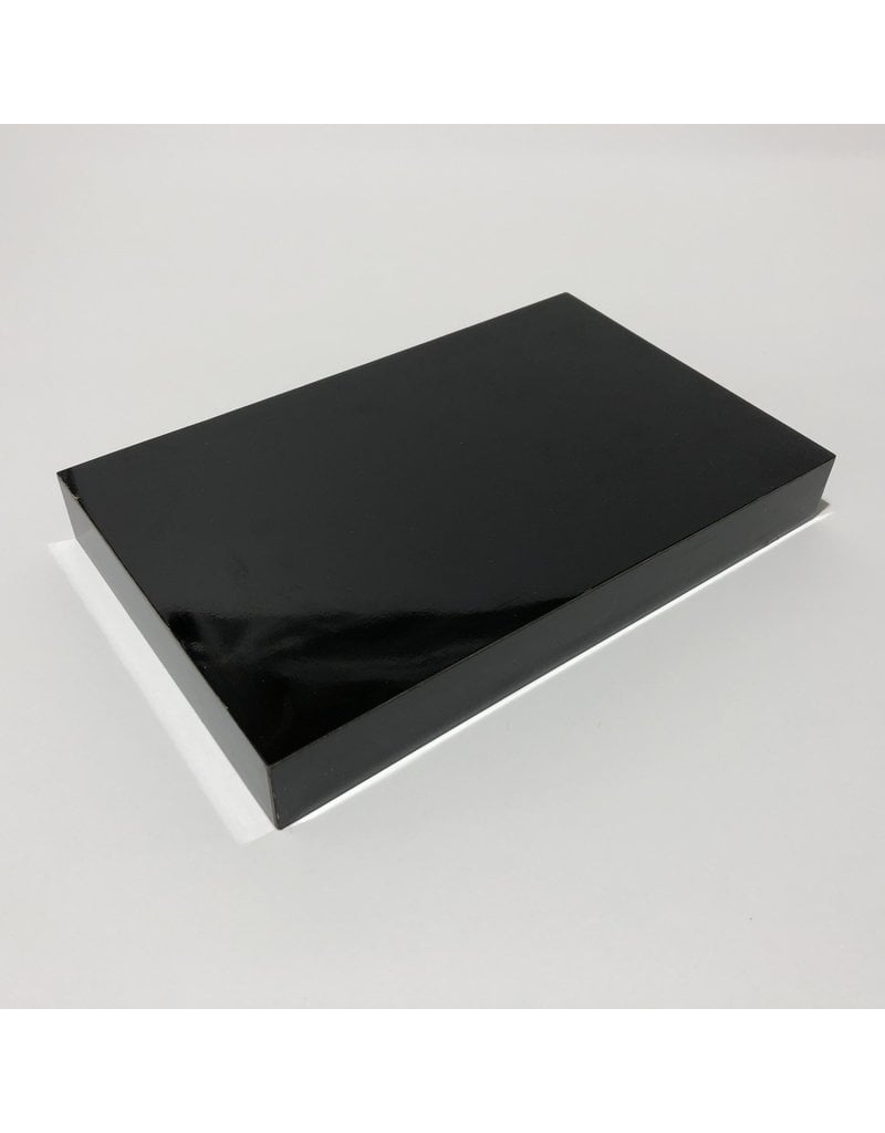 Just Sculpt Formica Base 8x5x1 Gloss Black