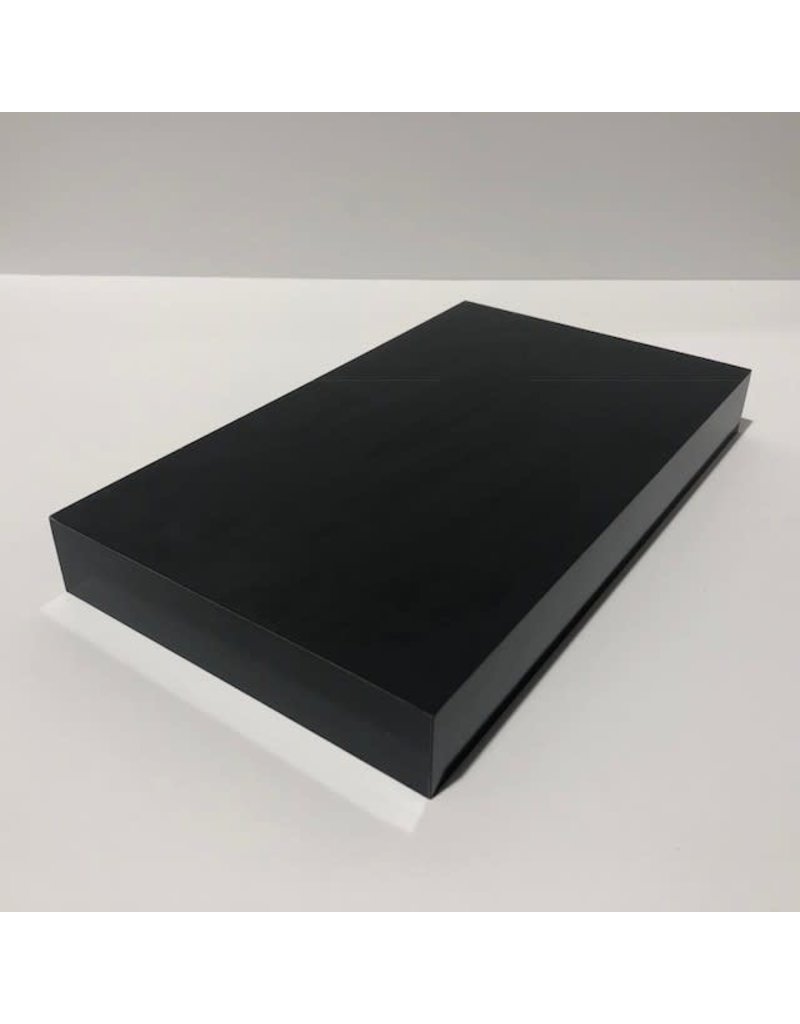 Just Sculpt Formica Base 12x7x1.5 Matte Black