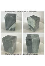Stone Indian Gray/Green Soapstone 35lb Block 6x6x9
