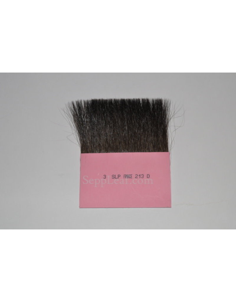 Sepp Leaf S.L.P. Gilders Tip - Double- 3.5" width x 2" Length - Grey Talahuthy Squirrel Hair- French