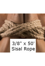 Just Sculpt Twisted Sisal Rope 3/8" x 50'