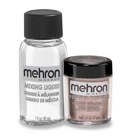 Mehron Metallic Powder with Mixing Liquid Lavender