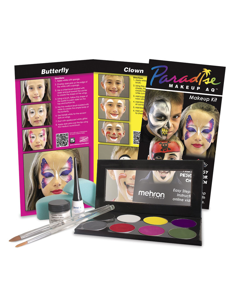 Mehron Paradise Face Painting - Premium Makeup Kit