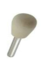 Dico Felt Bob Bulb Soft 1'' x 1-1/4'' SB-5C  (1/4'' Shank)