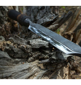 Carving knife curved blade