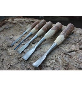 JS-Ukraine Hand Wood Carving Chisels (set of 5)