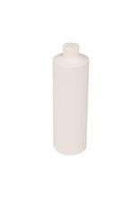 Just Sculpt 16oz White Plastic HDPE Bottle With Cap