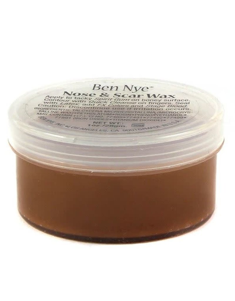 Ben Nye Nose and Scar Wax 1oz Light Brown - The Compleat Sculptor