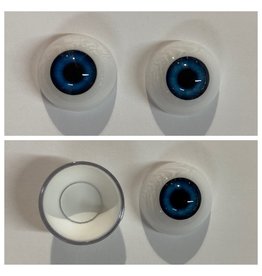 Just Sculpt Acrylic Eyes 20mm Dark Blue (Pair)