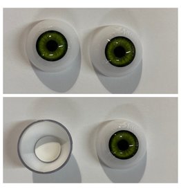 Just Sculpt Acrylic Eyes 22mm Green (Pair)