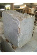 Stone 670lb Carrara Bianco blue/gray 21x21x17 #341015