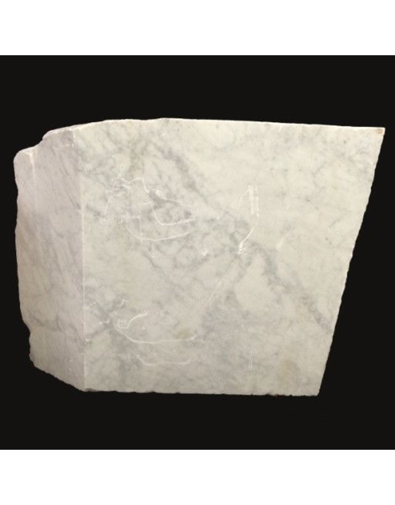 Stone 3420lb Carrara Bianco blue/gray 52x41x16 #341018