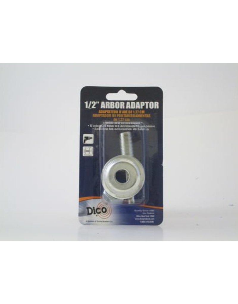 Dico Arbor Adaptor 1/2'' Hole to 1/4'' Shaft