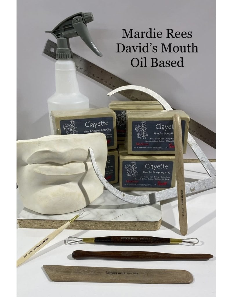 Just Sculpt Mardie Rees David Mouth Sculpting Kit - Oil Based