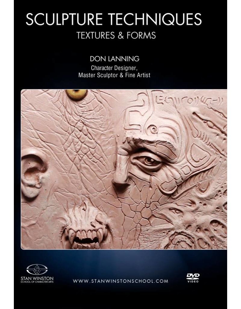 Stan Winston Sculpture Techniques Texture And Forms Lanning DVD