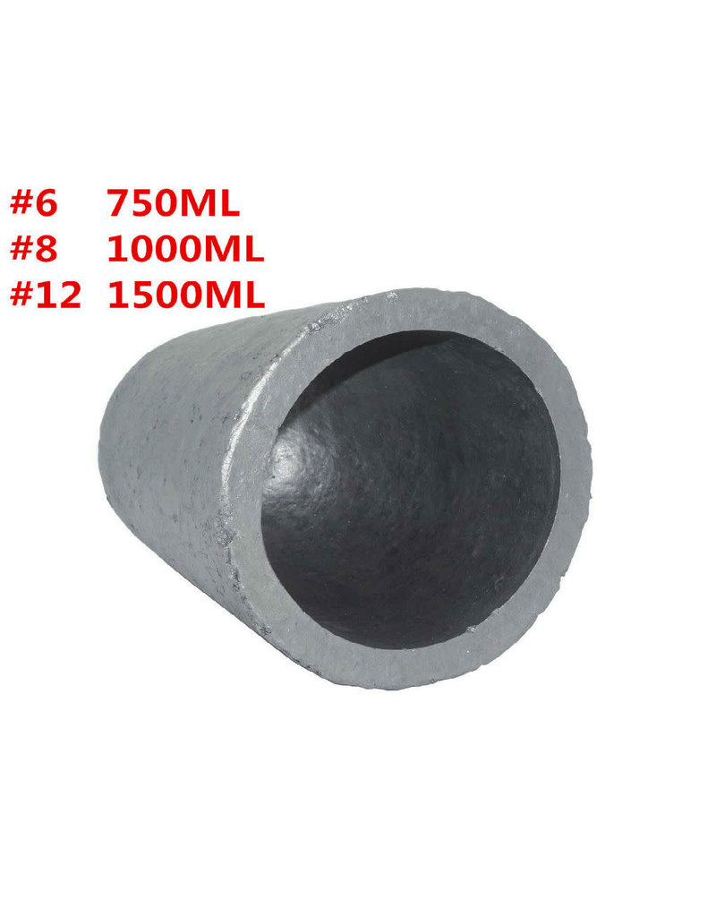 6#(6KG)Silicon Carbide Graphite Crucibles for Melting Metal