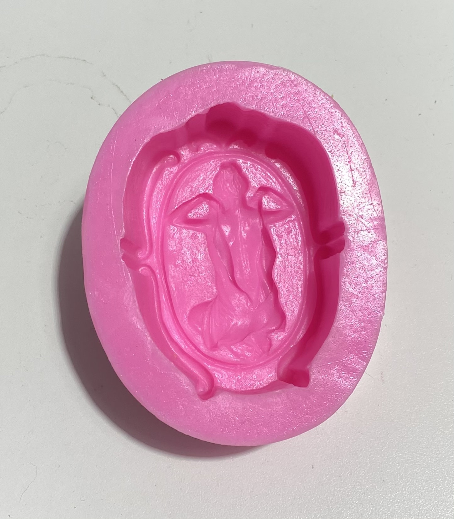 JS Molds Girl Back Silicone Mold The Compleat Sculptor