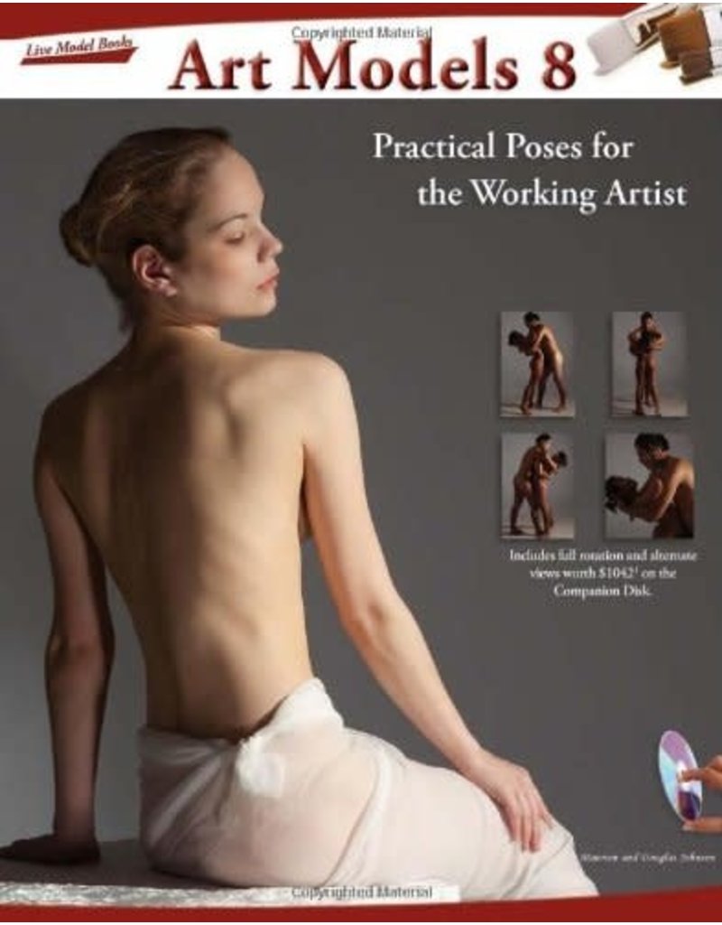 Just Sculpt Art Models 8: Practical Poses for the Working Artist (Art Models series)