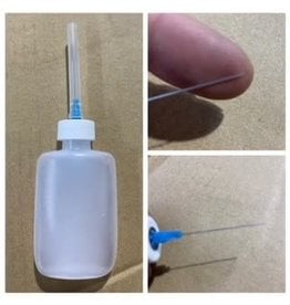 Industrial Hardware 10003 Precision Needle-Tip Squeeze Bottle 2 oz.  Capacity 23 Gauge 1 Long Needle