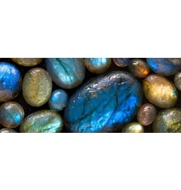 Stone Labradorite Slab Pebble