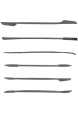 Sculpture House Italian Fine Detailing Steel Rasps - Set of 7 Rasps