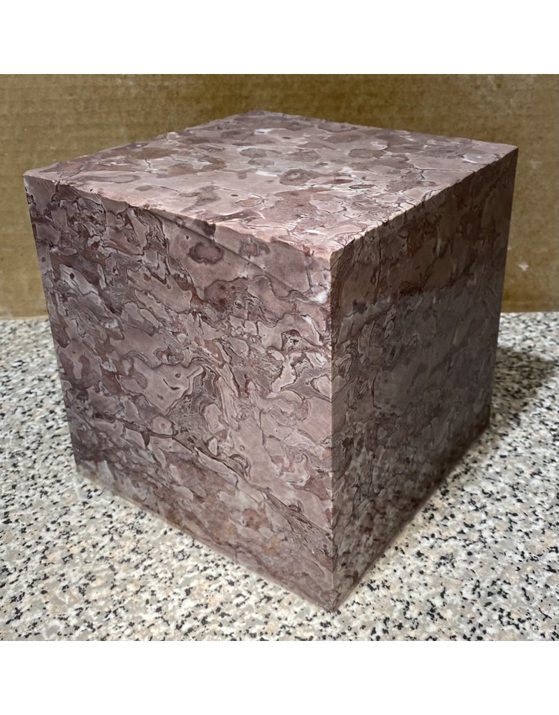 Stone Swanton Red Marble cube 6x6x6