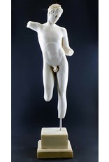 Just Sculpt Classic Greek Torso Sculpture Cast Marble 8 x 6 x 25