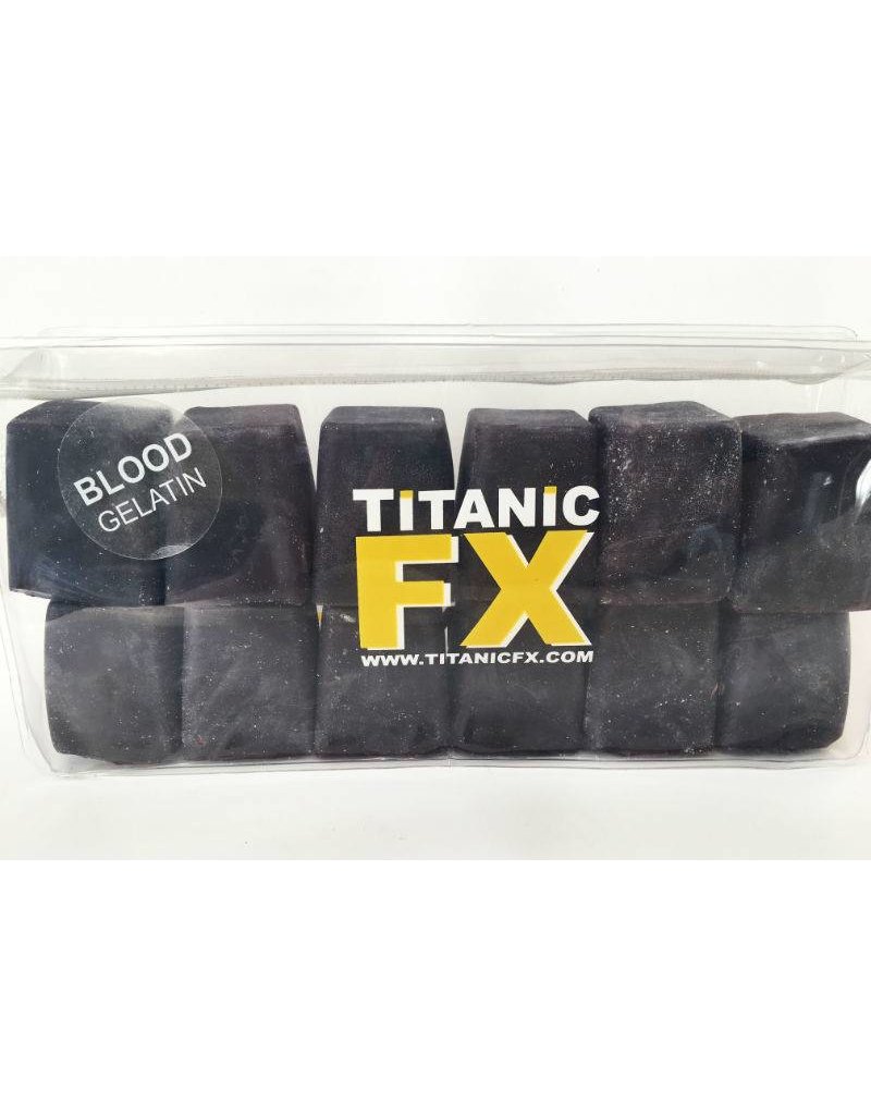 Titanic FX TITANIC FX PROSTHETIC GELATIN - Blood COLOUR (1KG)