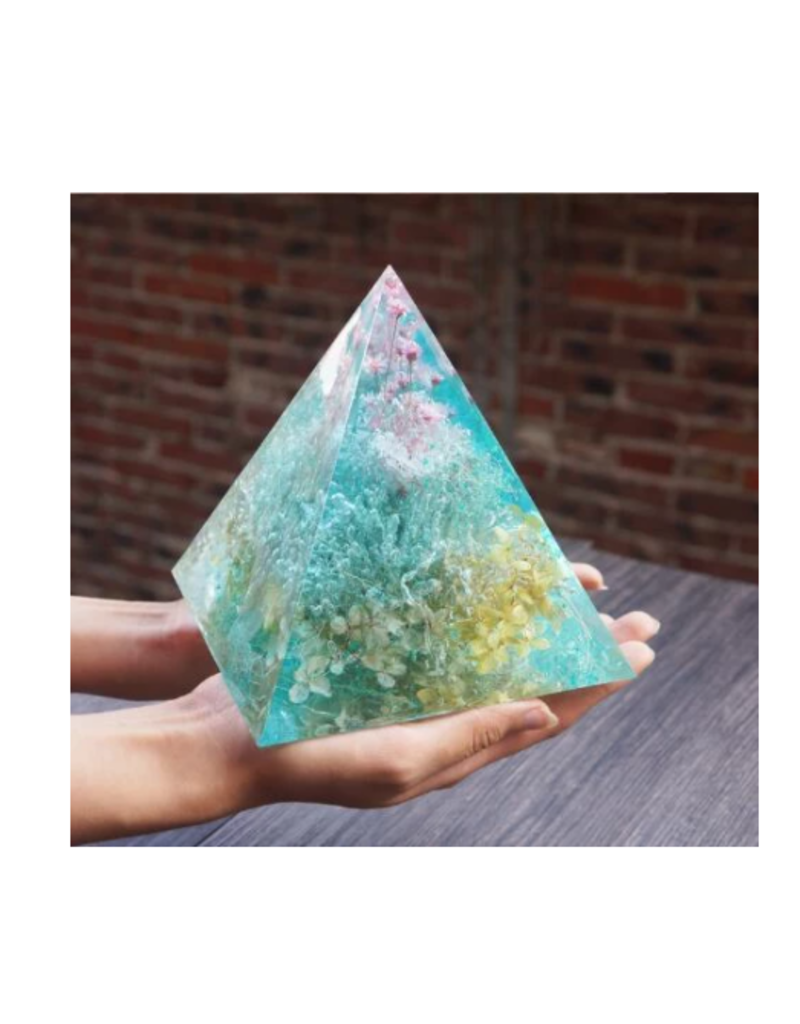 Pyramid Mold Resin Pyramid Crystal Silicone Mold Cube 