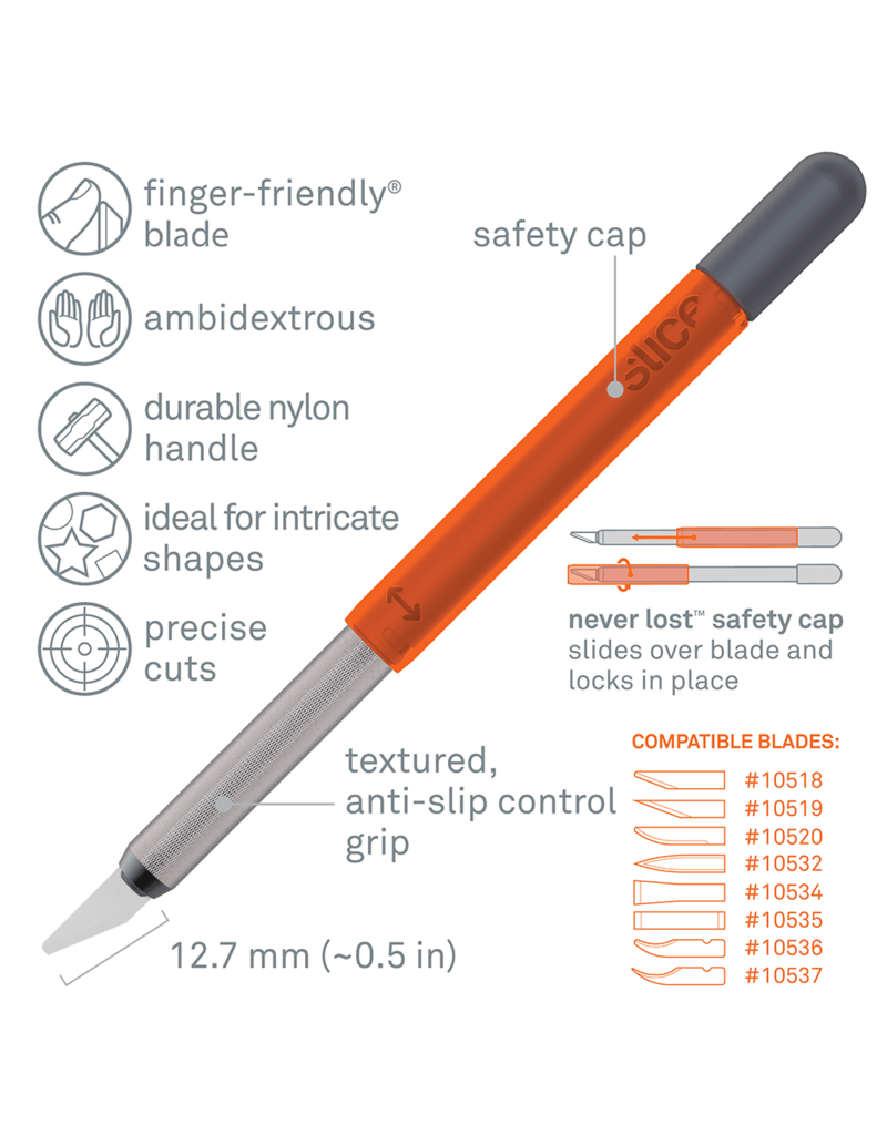 SLICE Craft Knife (Safety Cap)