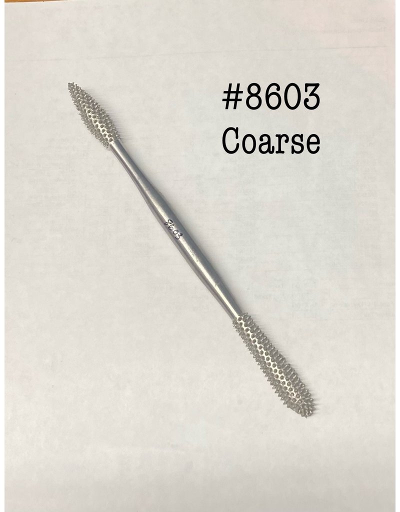 Just Sculpt Carbide Riffler #8603 Coarse 8in 40SSG