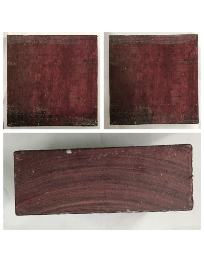 Wood Purpleheart Block 6x6x2