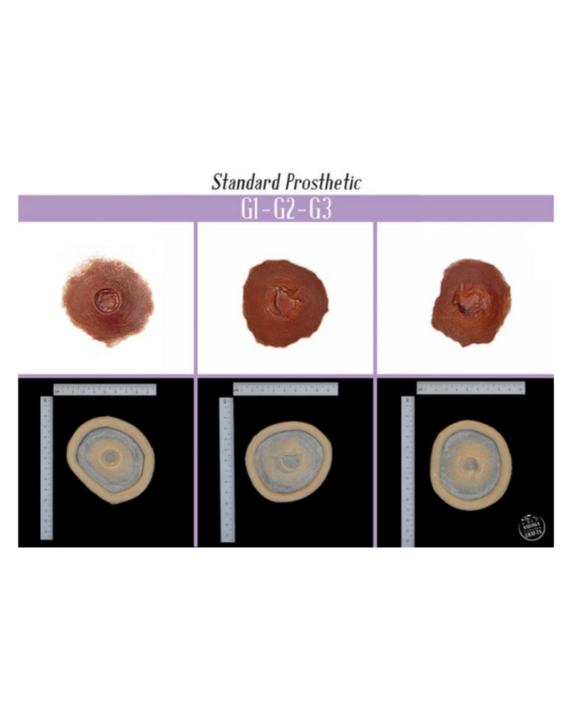Baburka Cinema Crafts Gunshot wounds - G1/G2/G3 Silicone Prosthetic