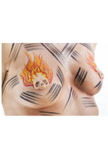 Baburka Cinema Crafts Nipple Covers: Skulls - N6 Silicone Prosthetic