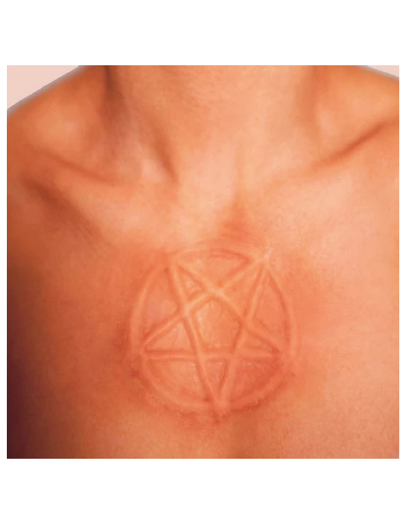 Baburka Cinema Crafts Pentagram - F4 Silicone Prosthetic