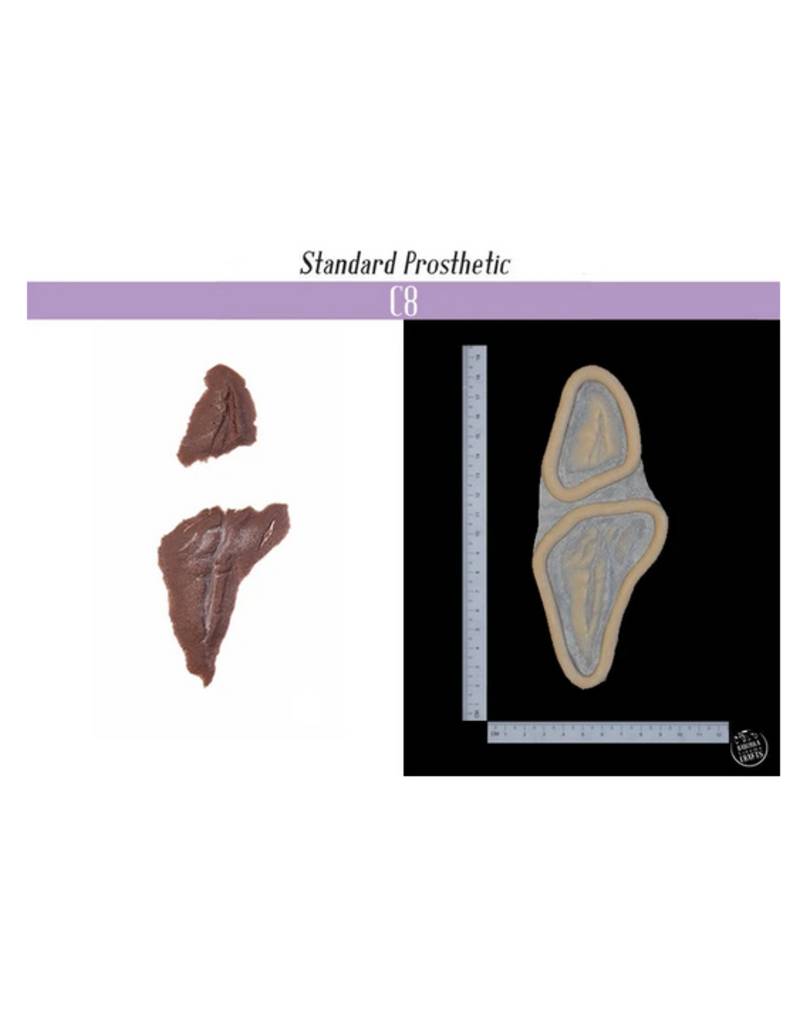 Baburka Cinema Crafts Scar - C8 Silicone Prosthetic