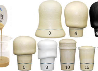 Styrofoam Cones 6''x3'' 2pc - The Compleat Sculptor - The Compleat